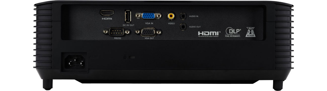 Acer X138WHP - Anschlüsse