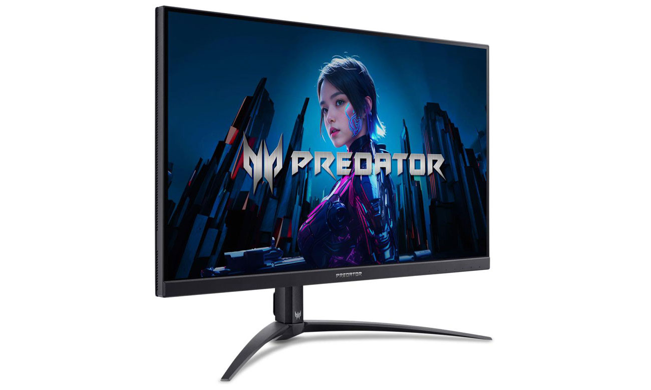Acer Predator XB323QUM3bmiiphx schräg von vorne