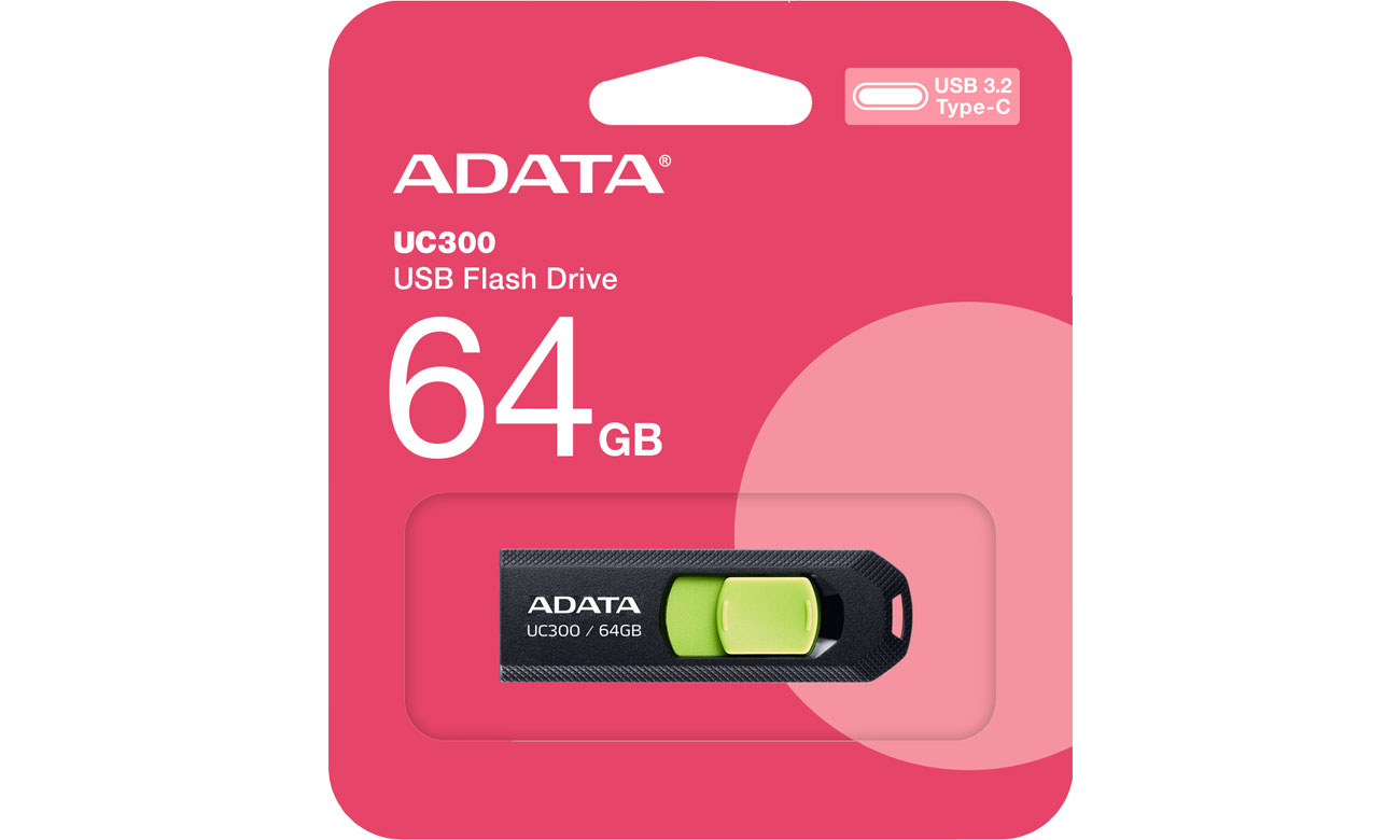 Pendrive ADATA 64 GB UC300 USB-C