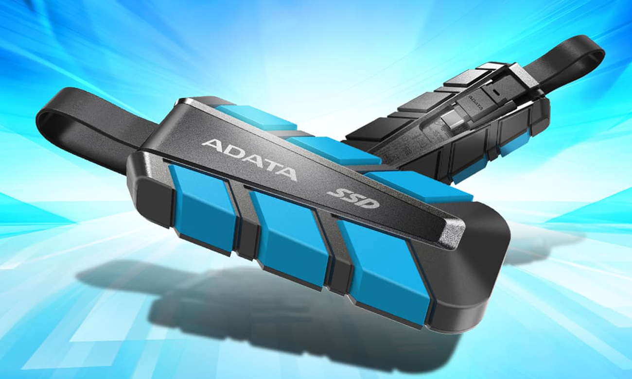 Externer SSD ADATA SC740 - Grafik mit Hintergrund