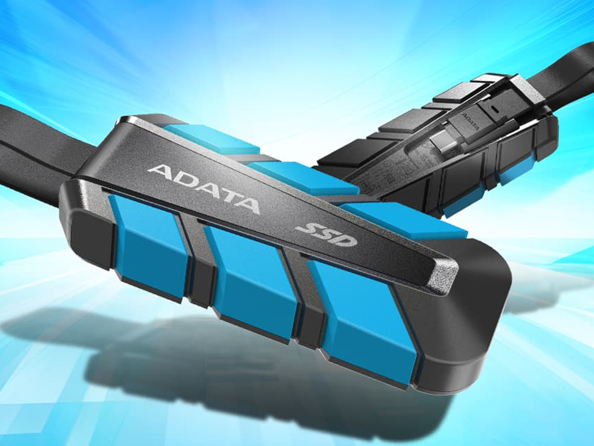 Externer SSD ADATA SC740 - Grafik mit Hintergrund