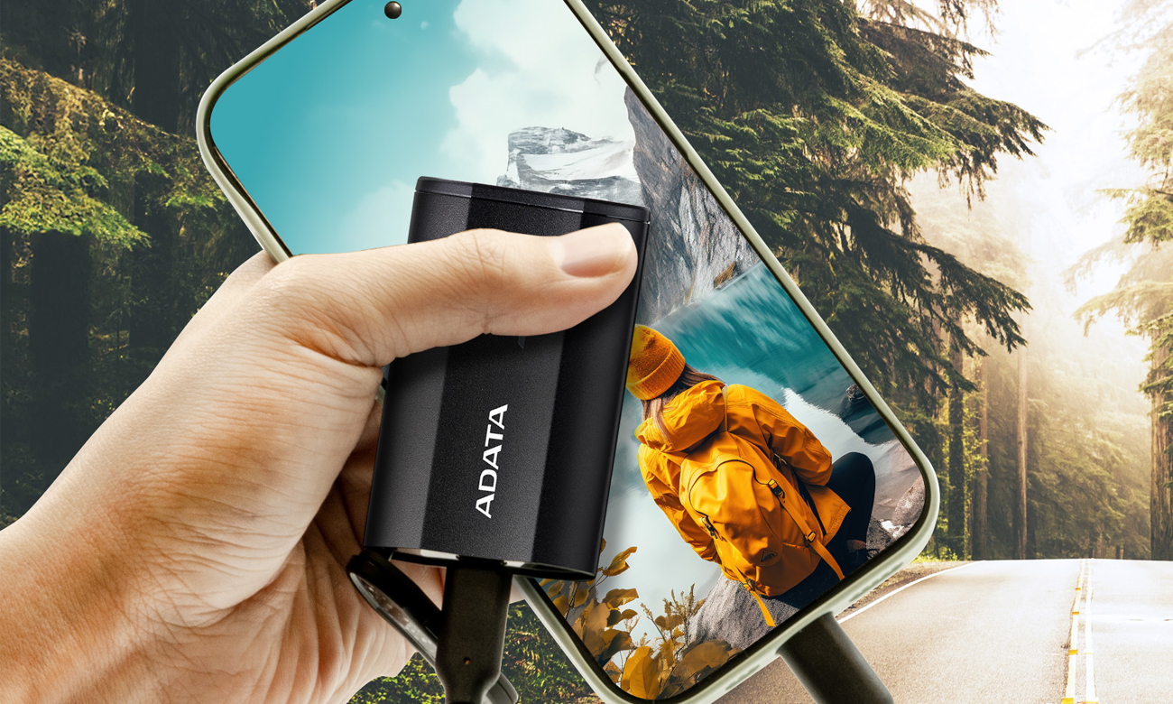 Externe Festplatte ADATA SD810 500 GB Schwarz