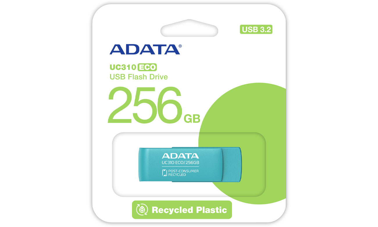 Pendrive ADATA 256 GB UC310 Eco USB 3.2