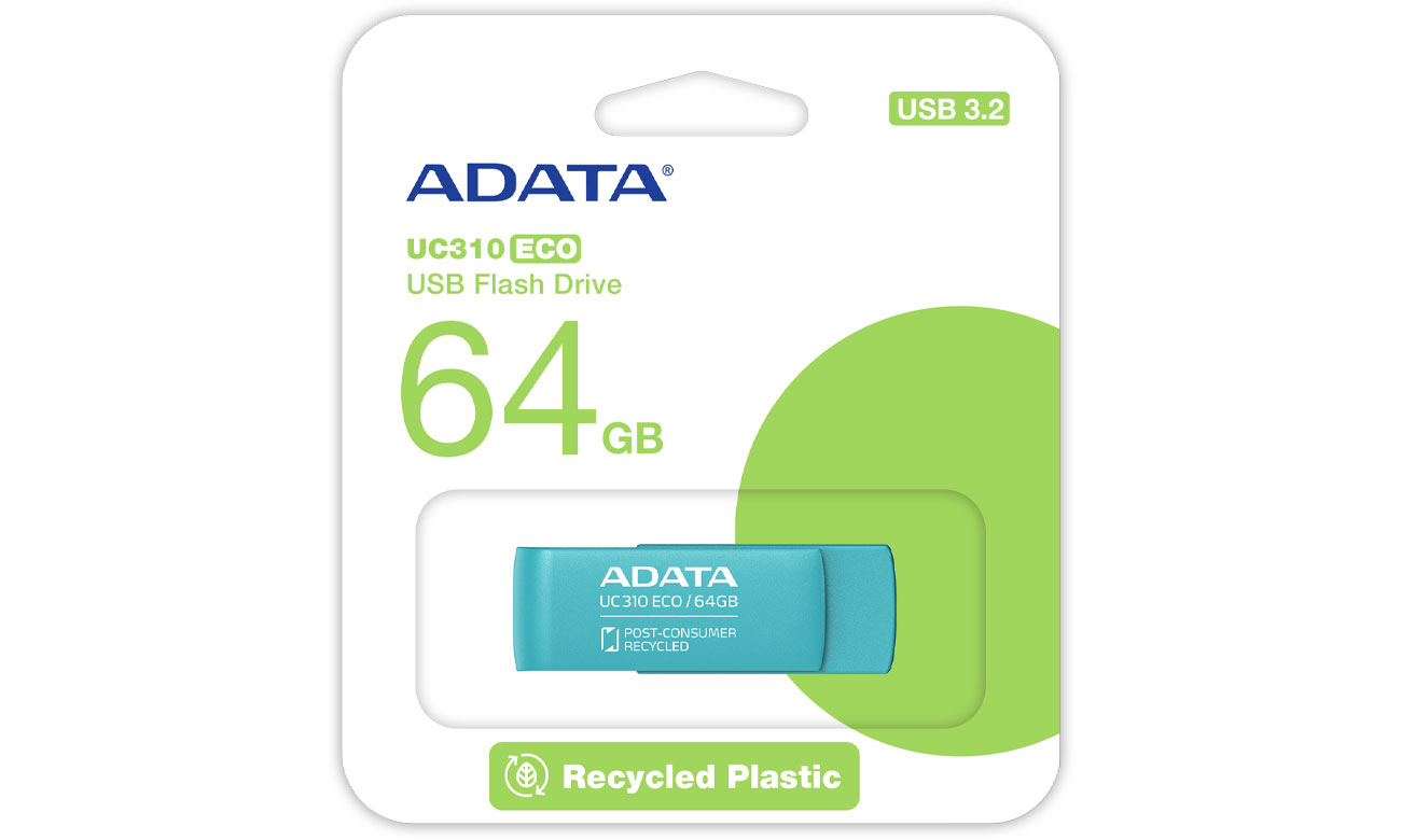 Pendrive ADATA 64 GB UC310 Eco USB 3.2