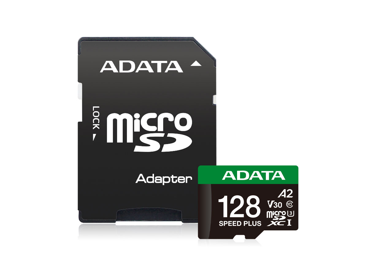 128GB microSDXC Speed plus UHS-I U3 V30
