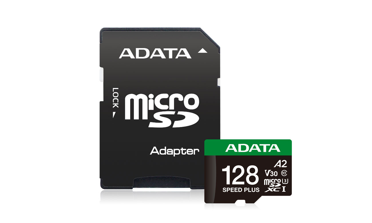 128GB microSDXC Speed plus UHS-I U3 V30