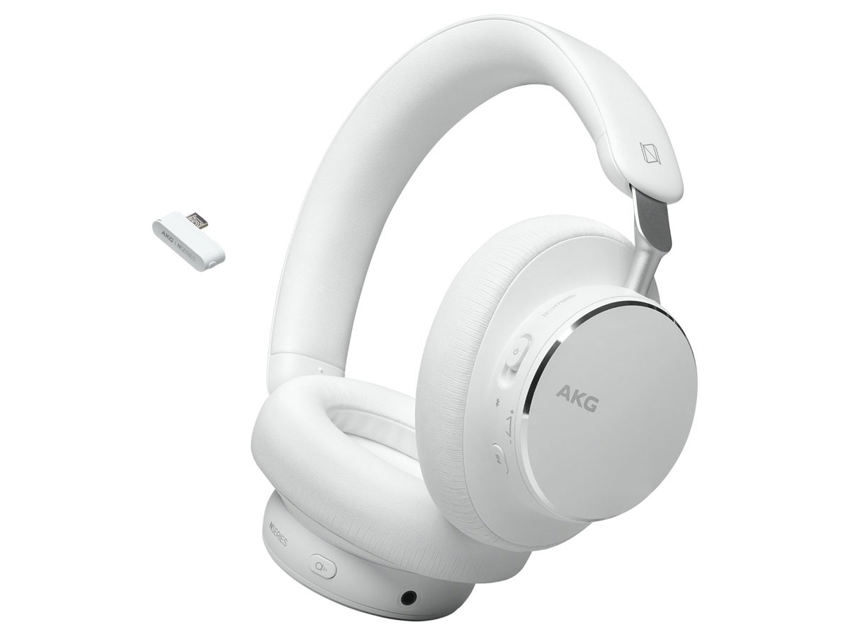 Drahtlose AKG N9 Hybrid ANC Kopfhörer - Frontansicht im Winkel