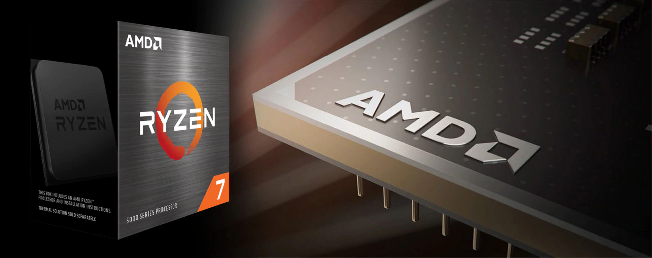 Der Prozessor mit Zen 3 Architektur AMD Ryzen 7 5800X Box