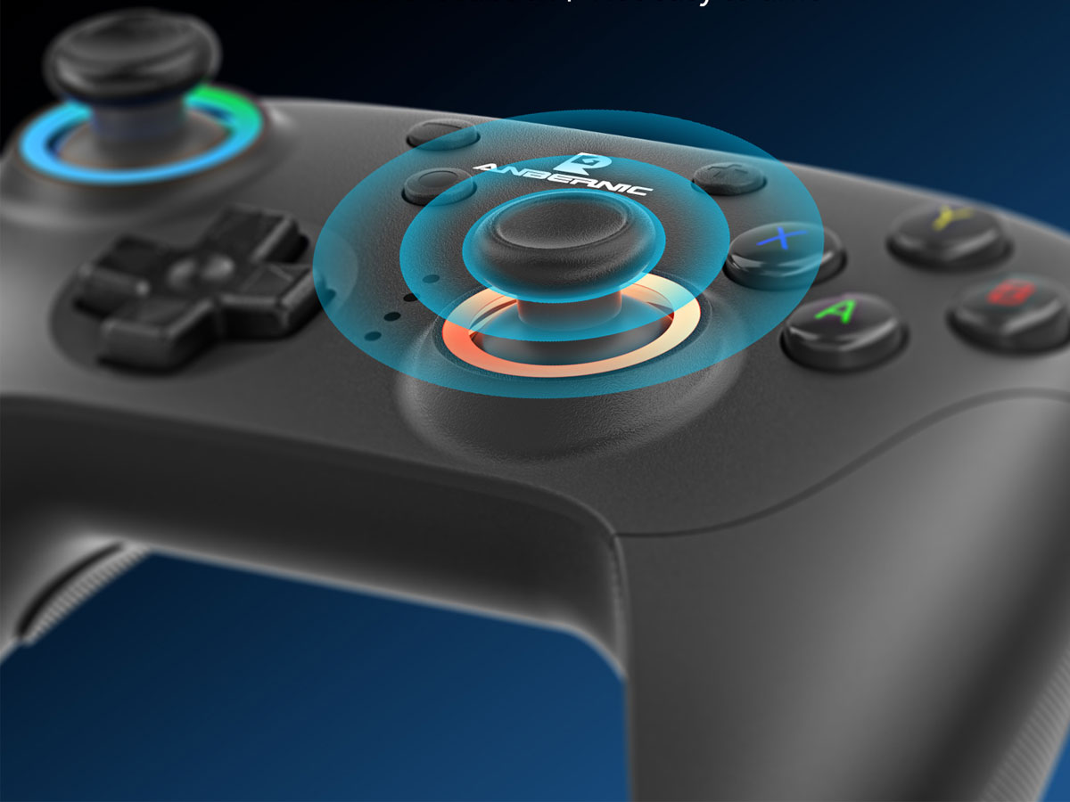 Kontroler Anbernic RGP01 Black - Tasten mit Hall-Effekt