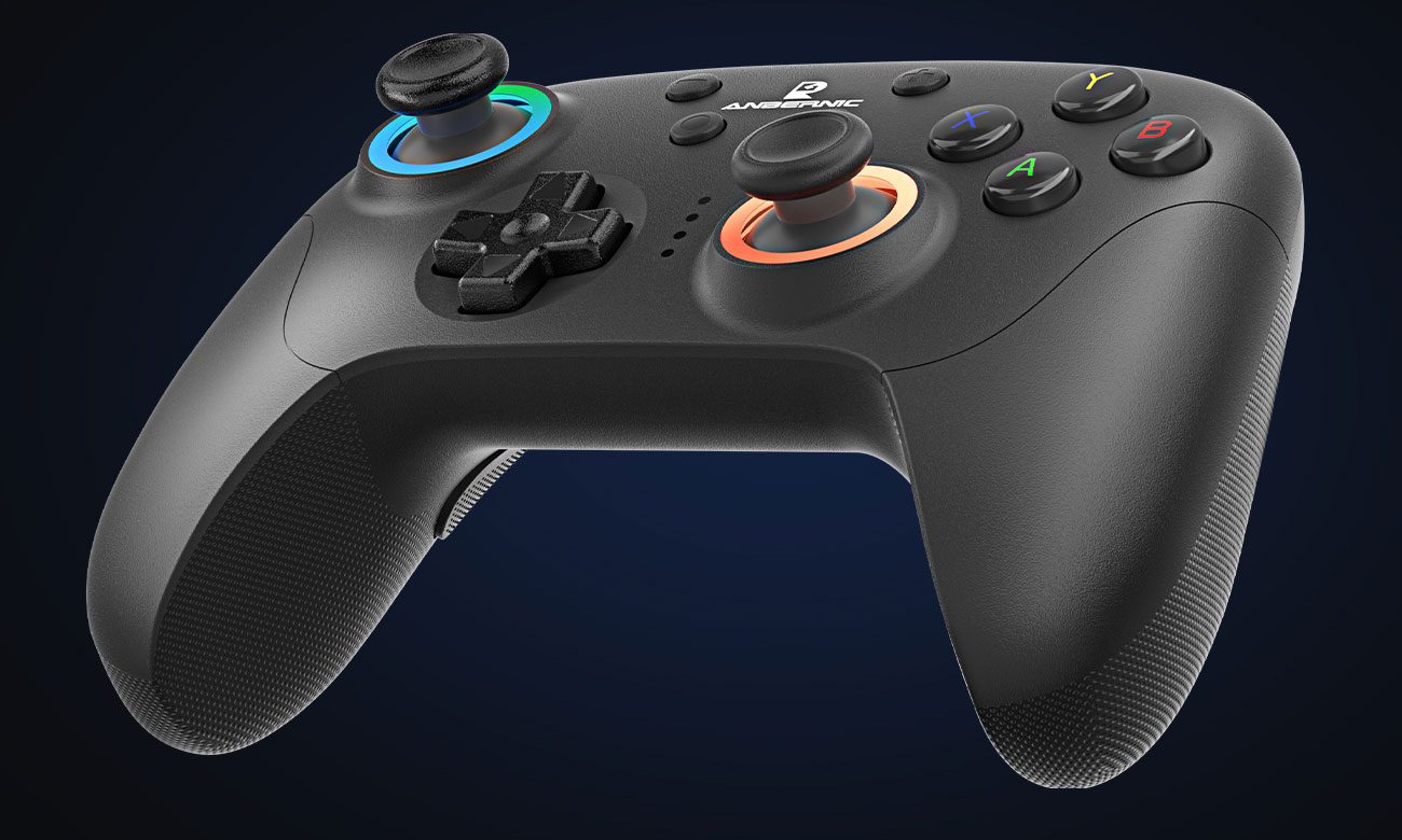 Kontroler Anbernic RGP01 Black - Gesamtansicht mit Hintergrund