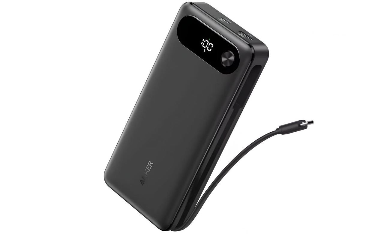 Powerbank Anker 20000mAh 87W mit integriertem USB-C-Kabel