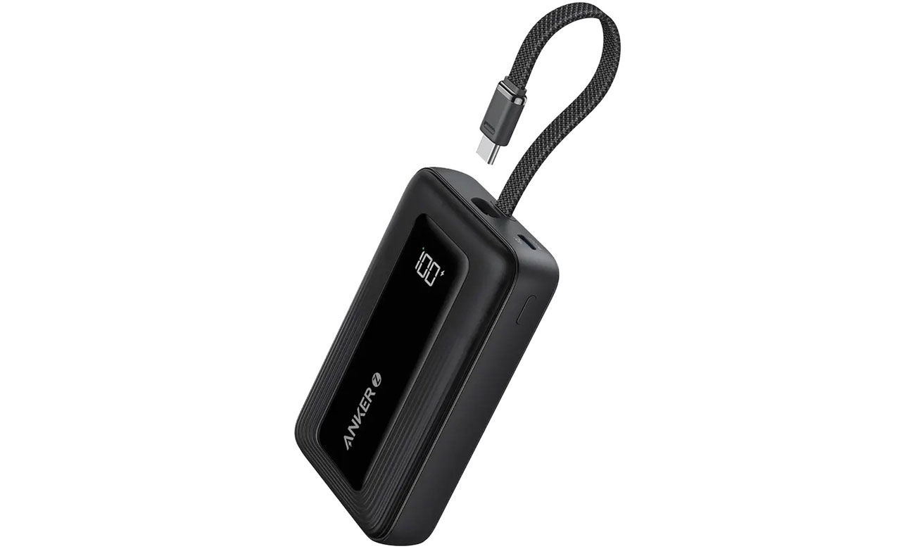 Anker Power Bank 10000mAh 30W USB-C Kabel schwarz