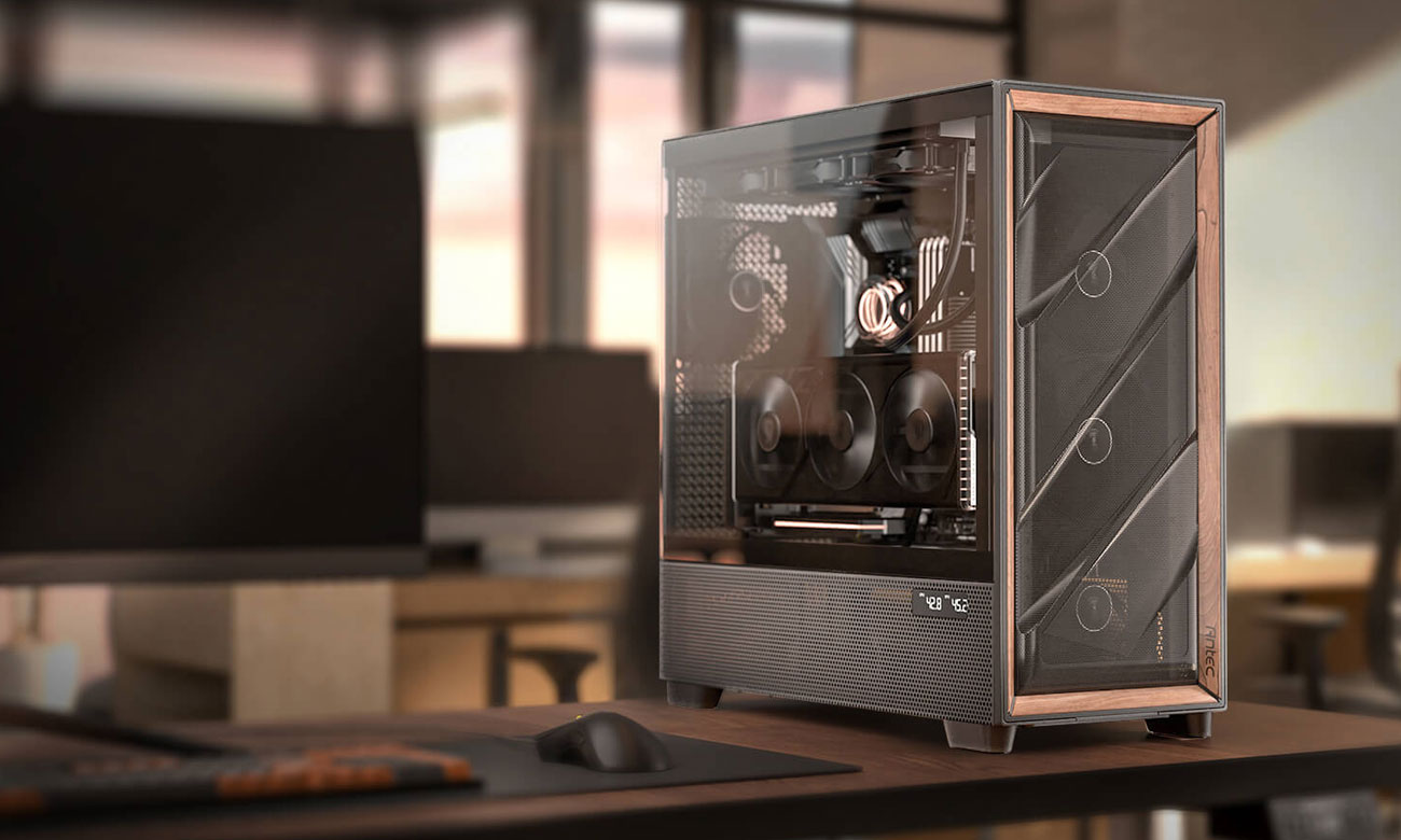 Antec Flux Pro TG Black Gehäuse