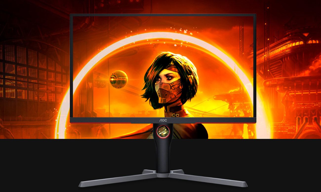 AOC Gaming 25G3ZM/BK Frontansicht