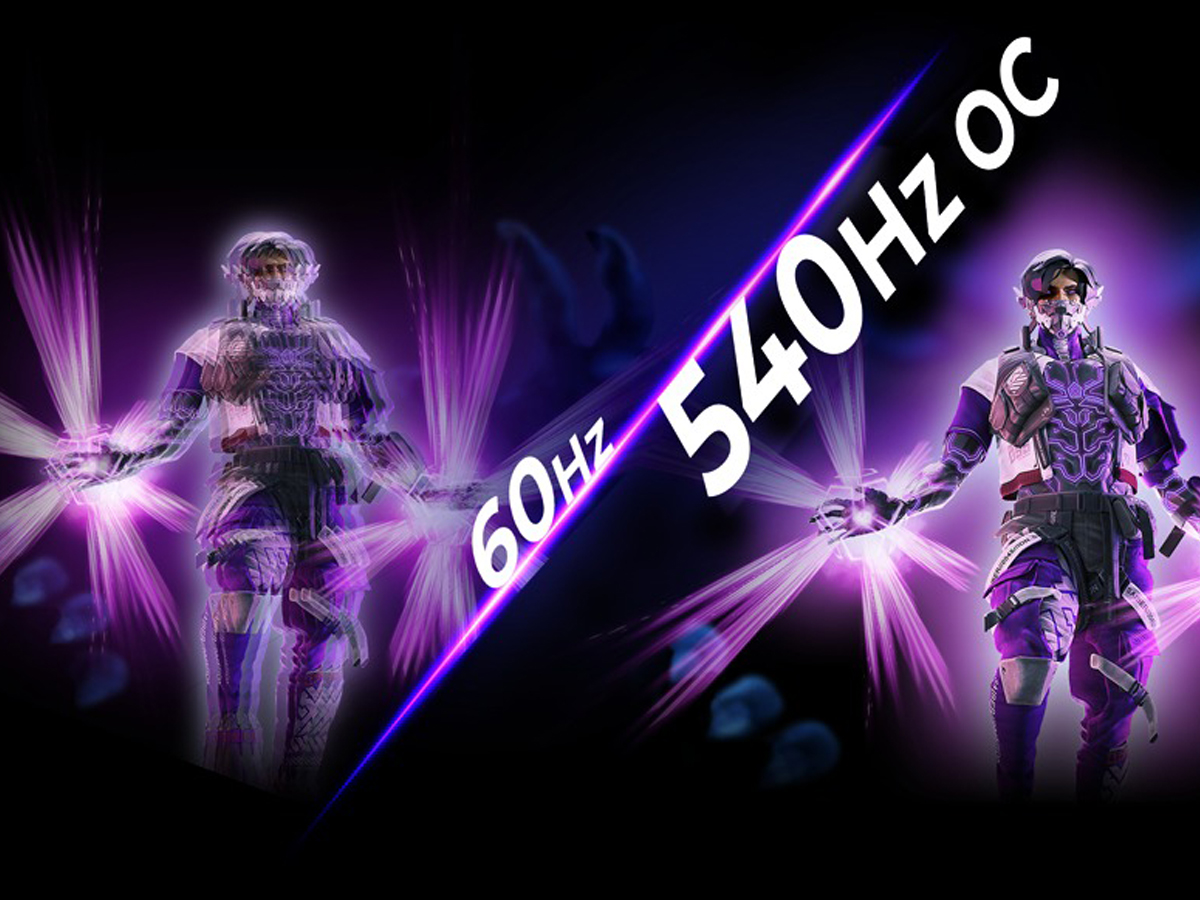 Monitor AOC AGON PRO AG246FK - Bildwiederholfrequenz von 540 Hz