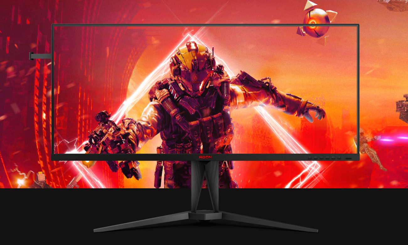 AOC AGON AG405UXC widok z przodu