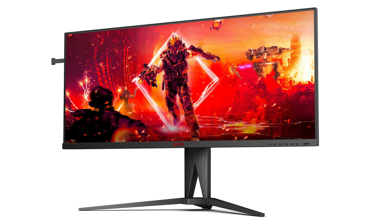AOC AGON AG405UXC widok z przodu pod kątem