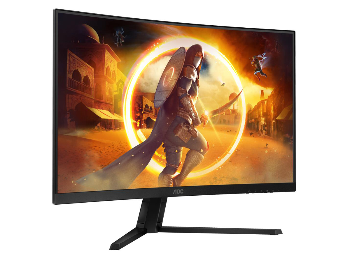 Monitor AOC CQ32G4VE - Ansicht von vorne im Winkel