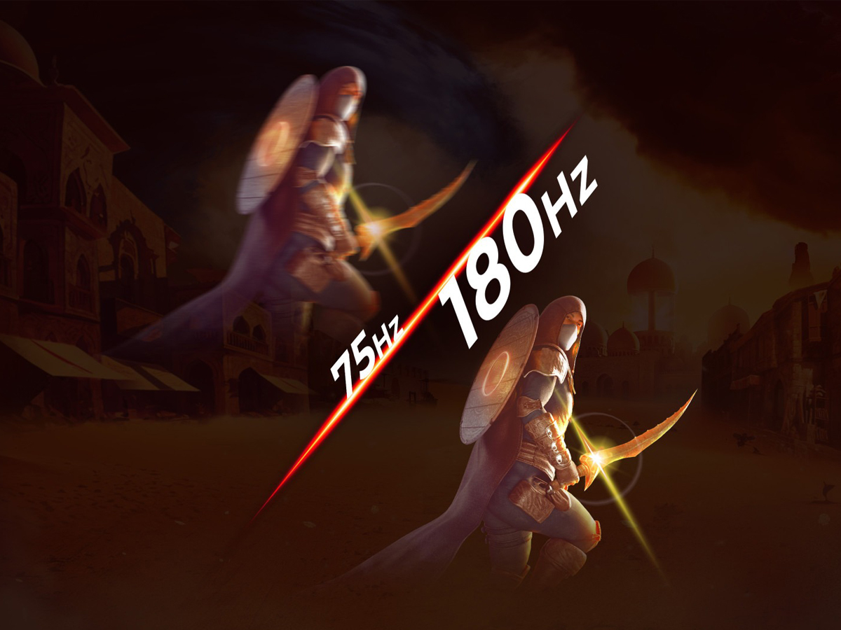 Monitor AOC CQ32G4VE - Bildwiederholfrequenz von 180 Hz