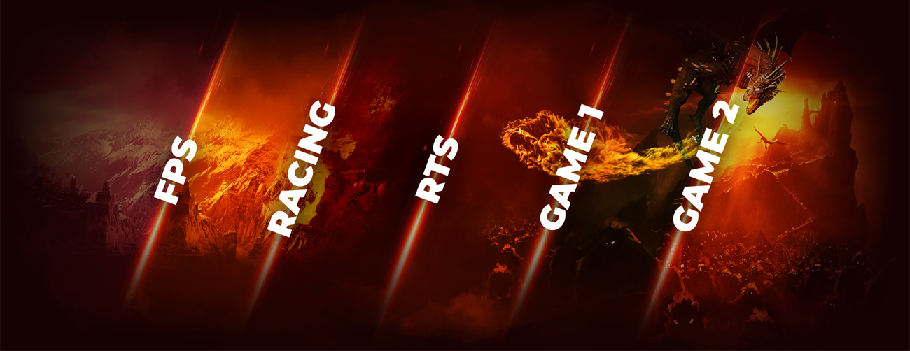 AOC CU34G2XP/BK Spielmodi