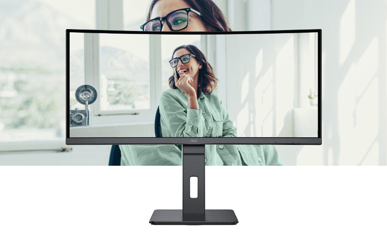 AOC CU34P3CV Ansicht von vorne