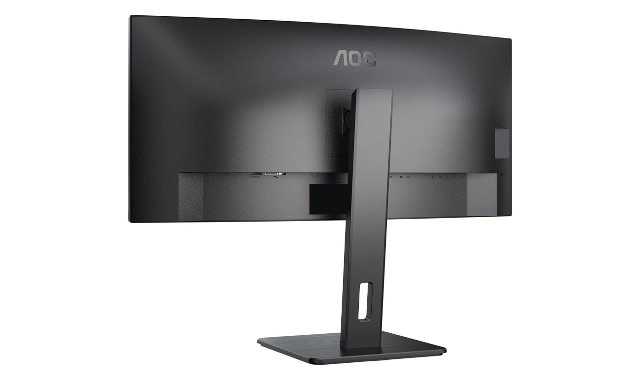 AOC CU34P3CV Ansicht von hinten seitlich