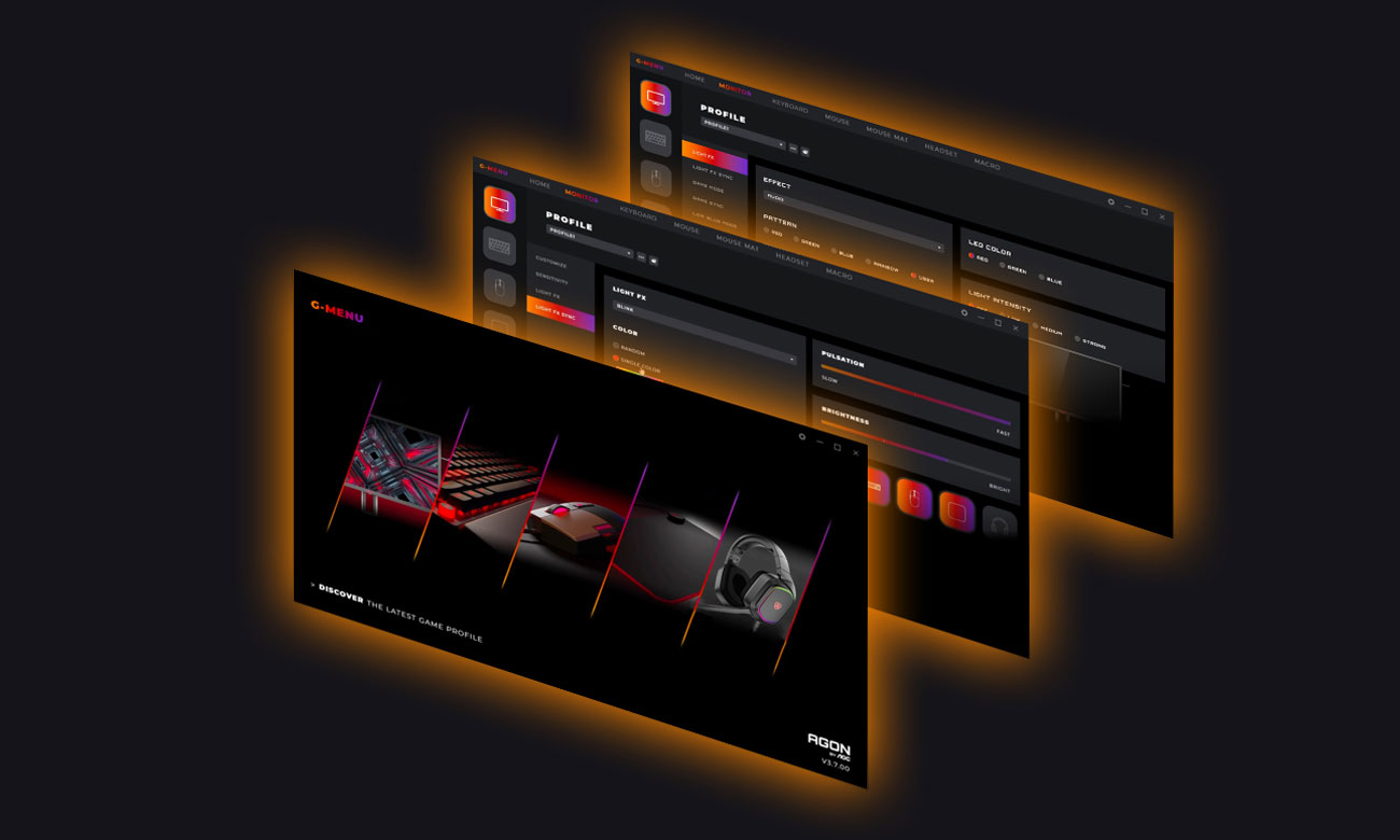 AOC Q27G4X Bildschirmmenü