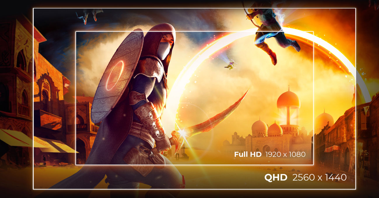 AOC Q27G4X QHD-Auflösung