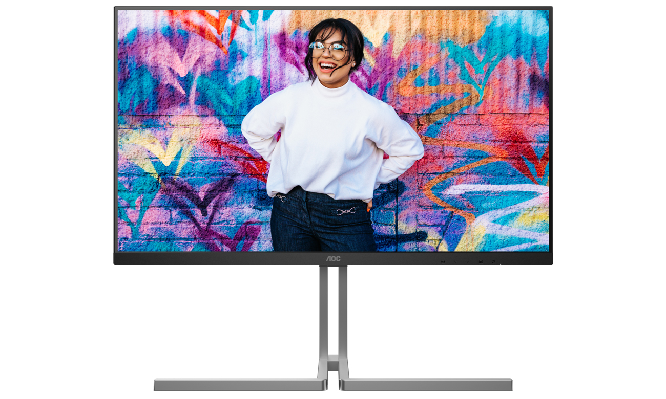 Monitor AOC  Graphic Pro U32U3CV - Ansicht von vorne