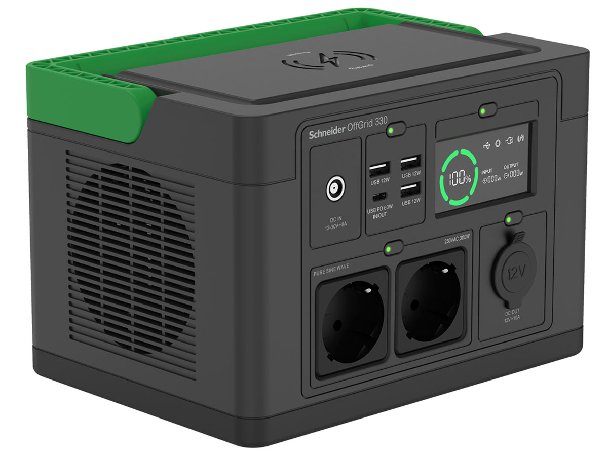 Stromstation APC 330 (332Wh, 2x Schuko)