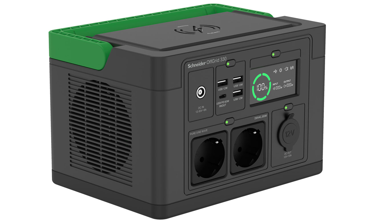 Stromstation APC 330 (332Wh, 2x Schuko)