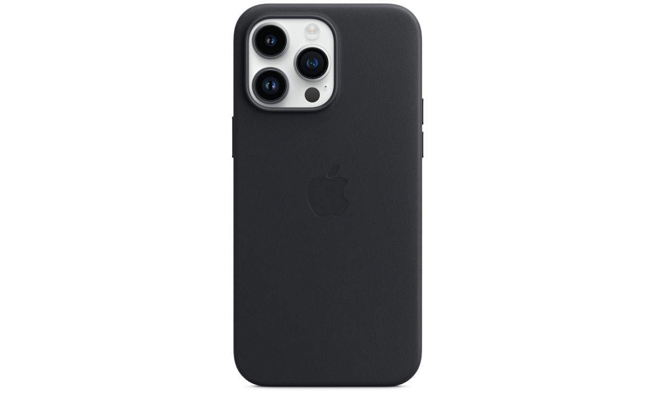 Apple iPhone 14 Pro Max Leather Case mit MagSafe Mitternacht