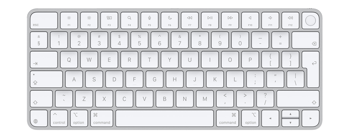 Apple Magic Keyboard Touch ID US Int. weiß