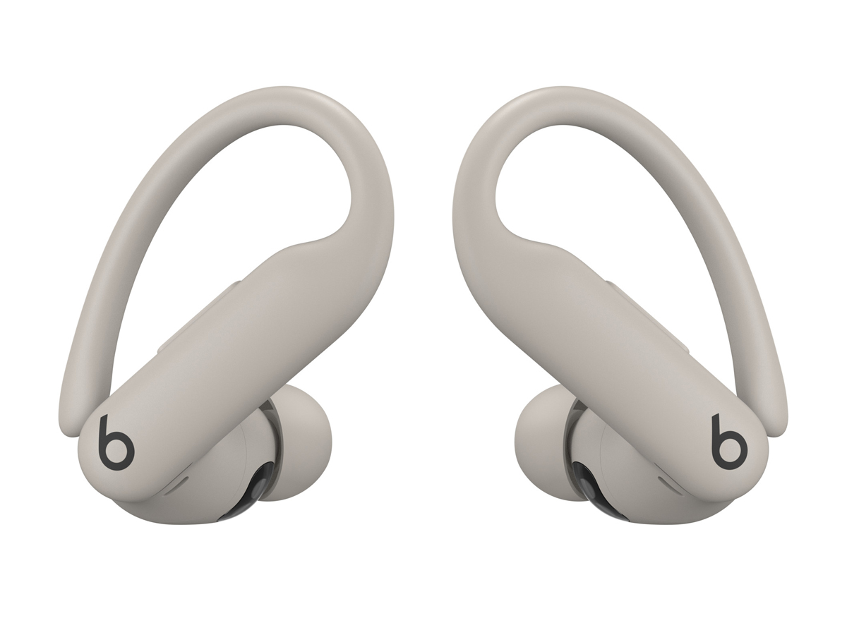 Apple Powerbeats Pro 2 Kopfhörer Sandsturm - Ansicht der linken und rechten Kopfhörer