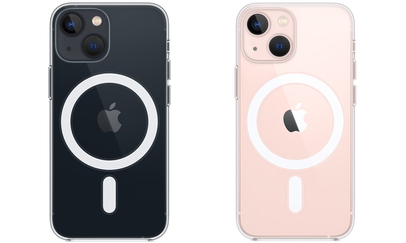 Hülle mit MagSafe für Apple iPhone 13 mini Transparent