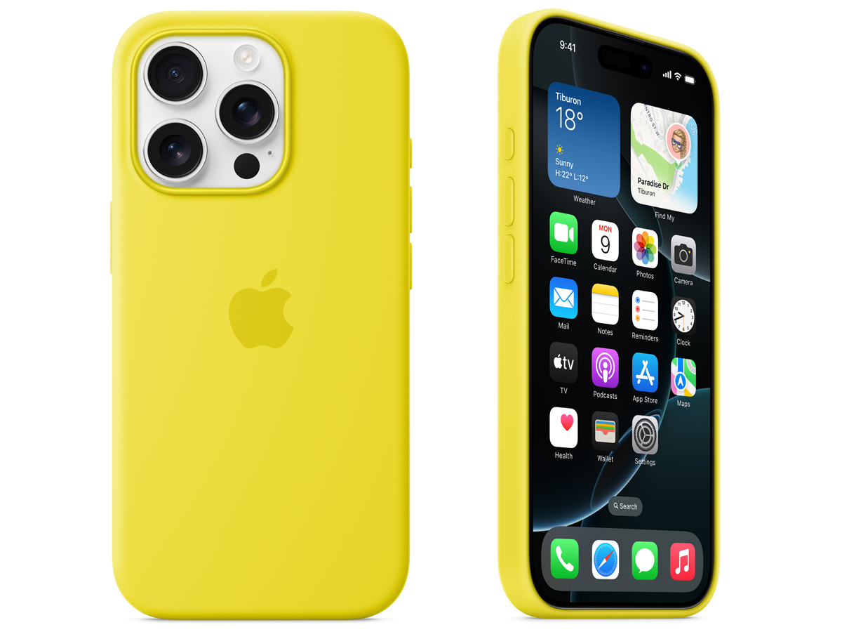 Silikonhülle MagSafe für Apple iPhone 16 Pro Karambola - Gesamtansicht