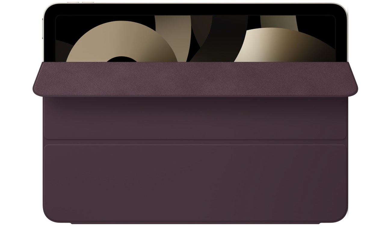 Apple Smart Folio Hülle in Dunkelkirschfarbe für iPad Air (4. und 5. Generation) - Ständeranwendung