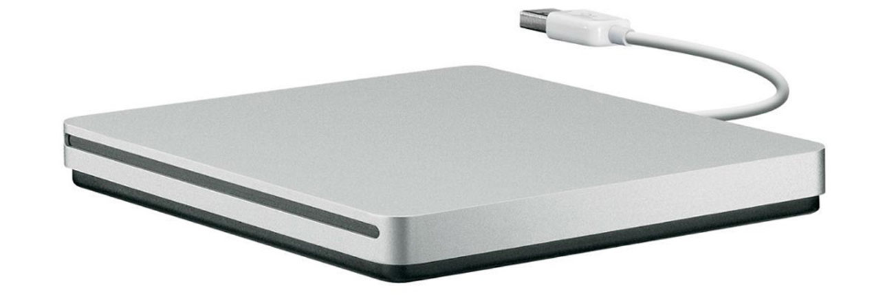 Apple USB SuperDrive kompakte Größe CD-Hülle