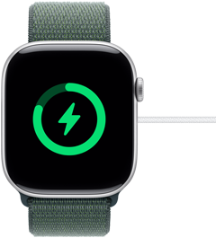 Prawie całkowicie naładowany Apple Watch Series 10