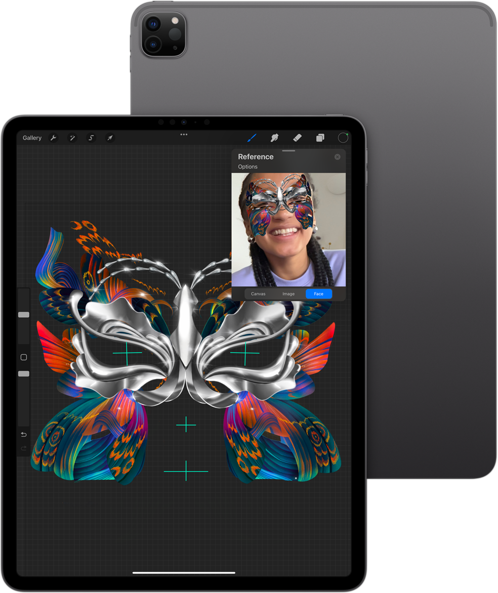 Die App Procreate auf dem iPad Pro.