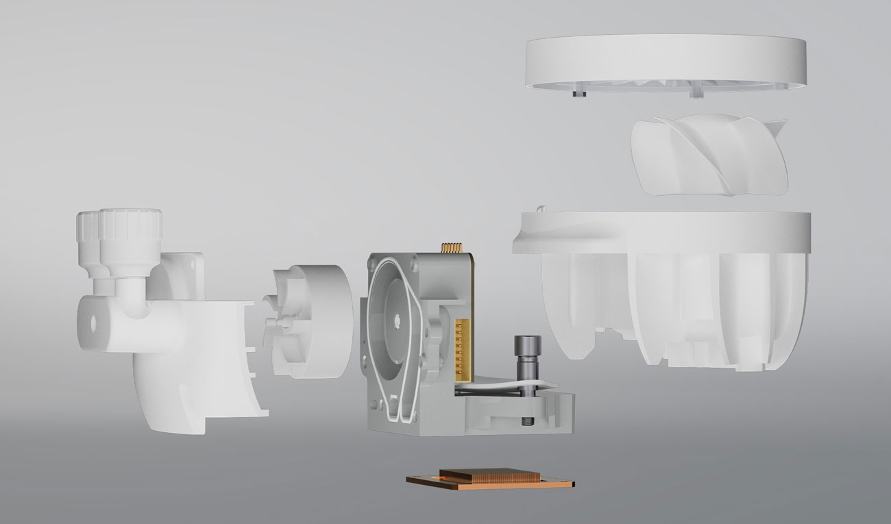 Arctic Liquid Freezer III ARGB Weiß 360 Wasserpumpe mit Lüfter