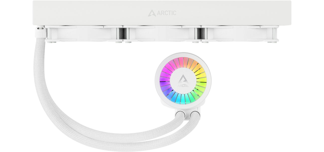 Arctic Liquid Freezer III ARGB Weiß 360 Kühler mit Lüftern