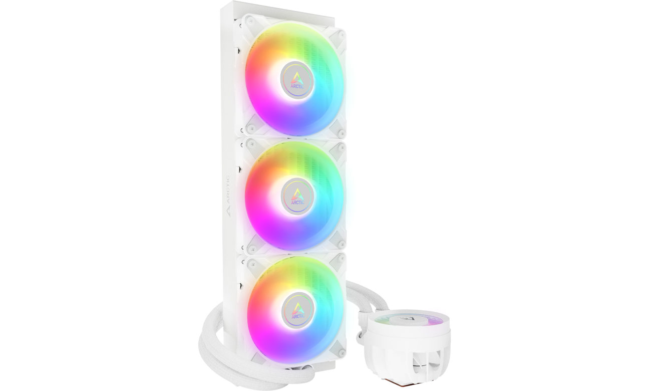 Wasserkühlung Arctic Liquid Freezer III ARGB Weiß 360