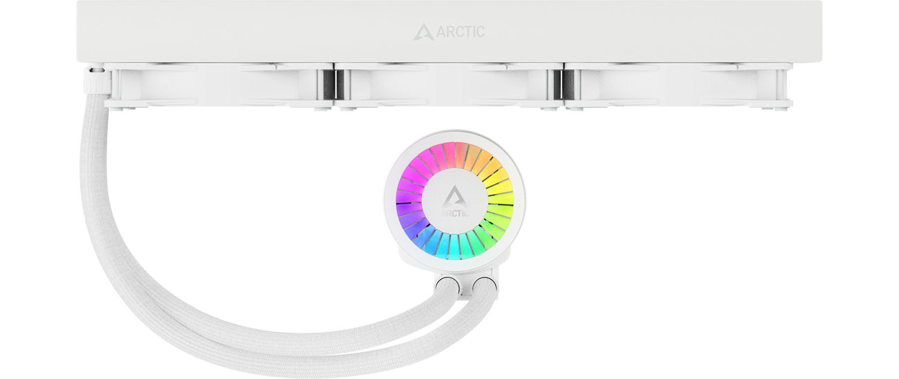 Arctic Liquid Freezer III ARGB White 420 radiator z wentylatorami