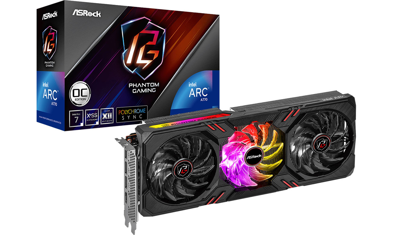 ASRock Arc A770 Phantom Gaming OC 16 GB GDDR6
