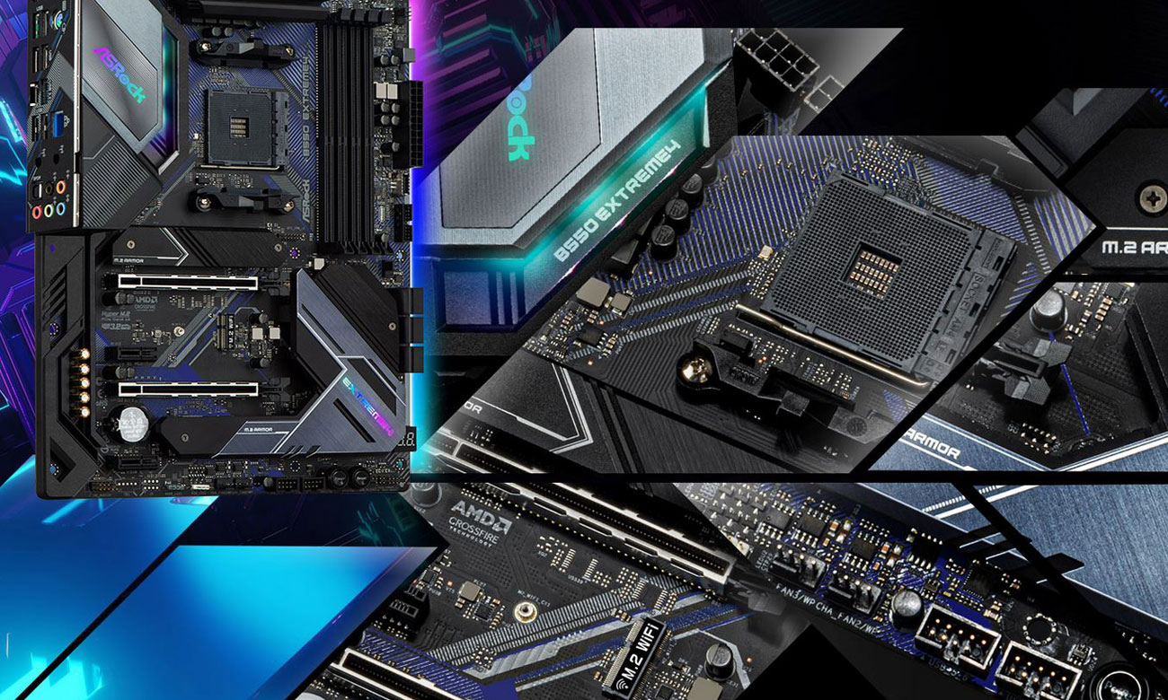 Grafika Plyta ASRock B550 Extreme4