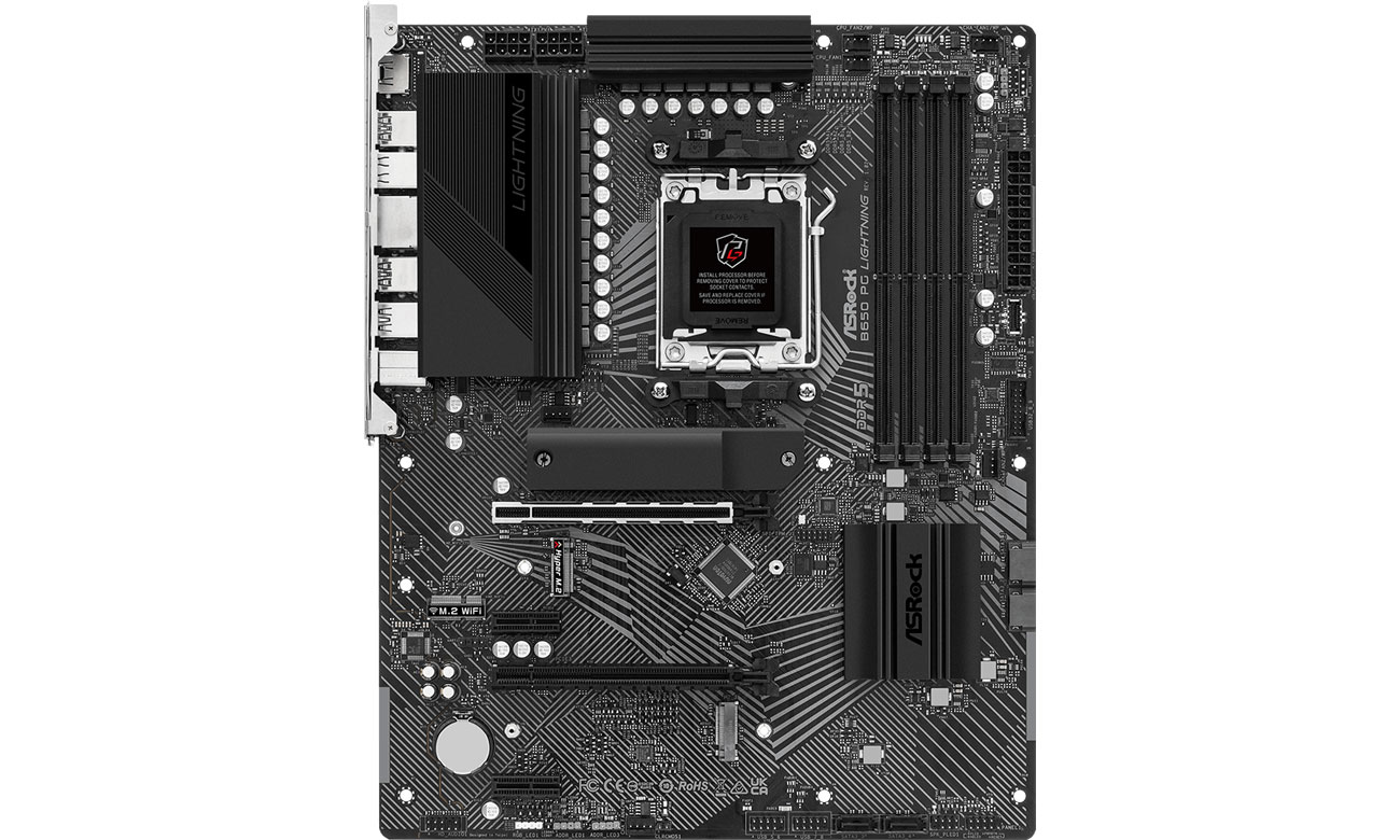 ASRock B650 PG LIGHTNING Chłodzenie
