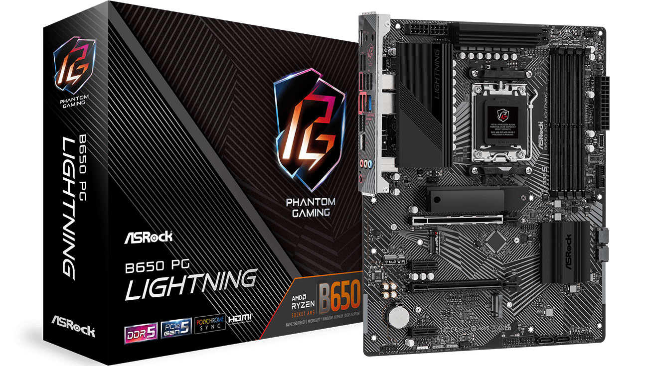ASRock B650 PG LIGHTNING Płyta główna box