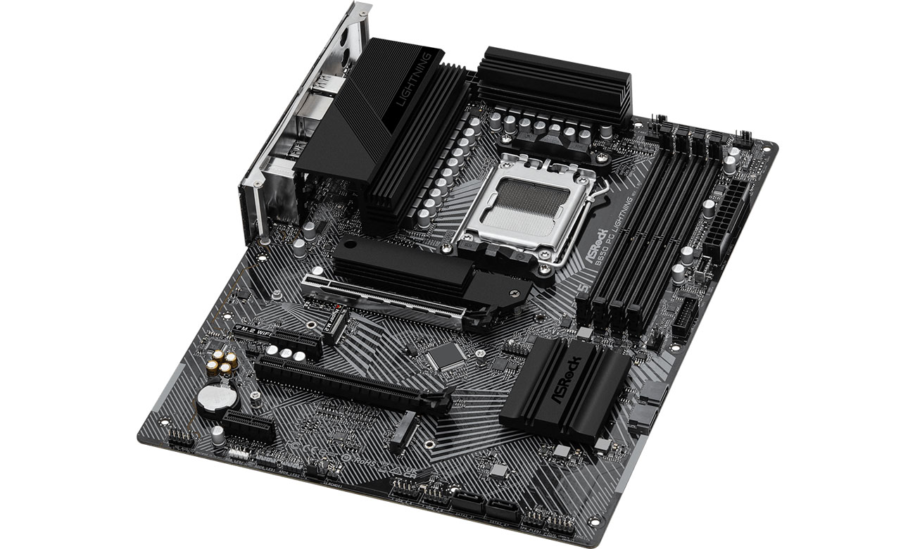 ASRock B650 PG LIGHTNING Złącza