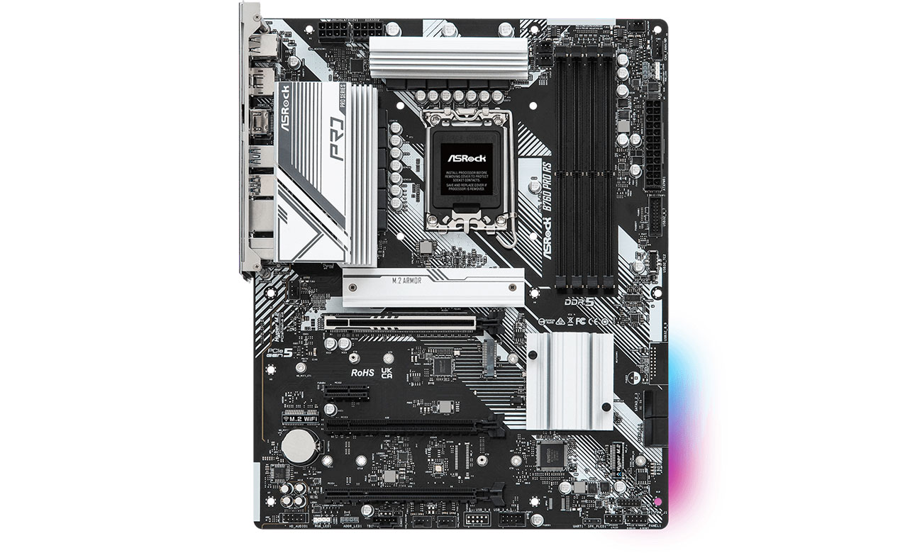 ASRock B760 Pro RS Chłodzenie
